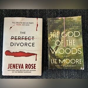 The God of the Woods by Liz Moore - The Perfect Divorce by Jeneva Rose